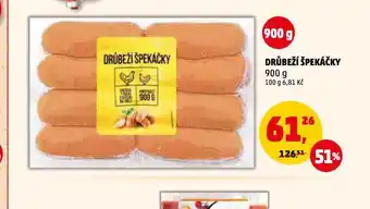 Penny Market Drůbeží špekáčky nabídka