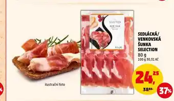 Penny Market Sedlácká / venkovská šunka selection nabídka