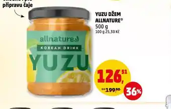 Penny Market Yuzu džem allnature nabídka