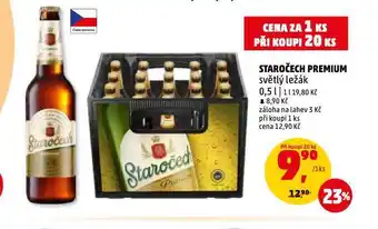Penny Market Pivo staročech premium nabídka