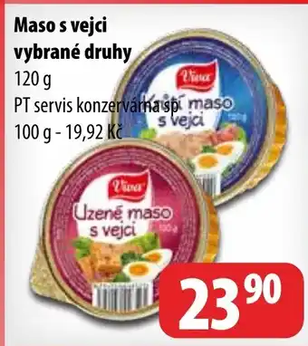 Partner Maloobchodní síť Maso s vejci vybrané druhy nabídka