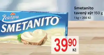 Žabka Smetanito tavený sýr 150 g nabídka