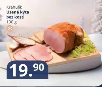 Potraviny CZ Krahulik Uzená kýta bez kosti 100 g nabídka