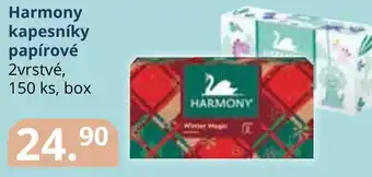 Potraviny CZ Harmony kapesníky papírové nabídka