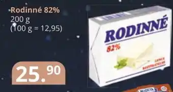 Potraviny CZ Rodinné 82% nabídka