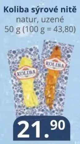 Potraviny CZ Koliba sýrové nitě nabídka