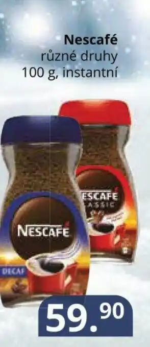 Potraviny CZ Nescafé nabídka