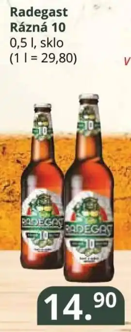 Potraviny CZ Radegast Rázná 10 nabídka