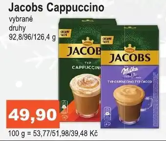 COOP DISKONT Jacobs Cappuccino nabídka
