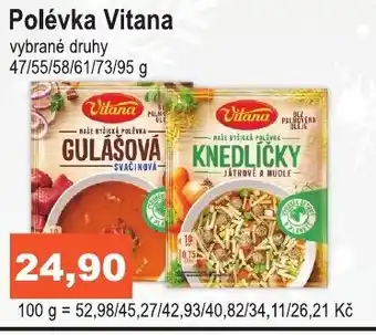 COOP DISKONT Polévka Vitana nabídka