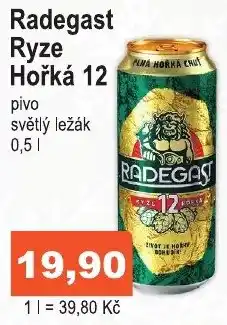 COOP DISKONT Radegast Ryze Hořká 12 nabídka