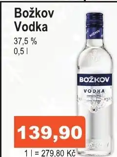 COOP DISKONT Božkov Vodka 37,5% nabídka
