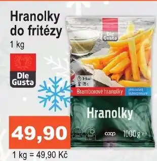 COOP DISKONT Hranolky do fritézy nabídka