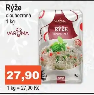 COOP DISKONT Rýže dlouhozrnná nabídka