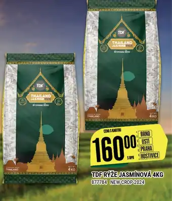 Tamda Foods TDF RÝŽE JASMÍNOVÁ 4KG nabídka