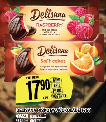 Tamda Foods DELISANA PIŠKOTY V ČOKOLÁDĚ 135G nabídka