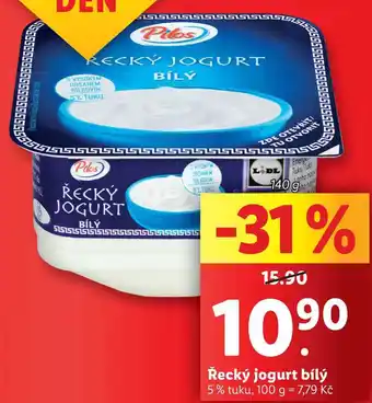 Lidl Řecký jogurt bílý, 140 g nabídka