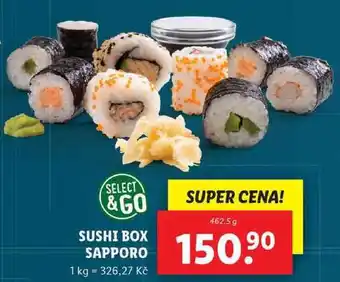 Lidl Sushi box sapporo, 462,5 g nabídka