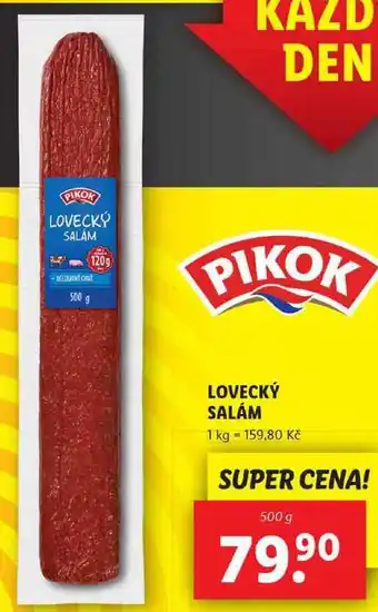 Lidl Lovecký salám, 500 g nabídka