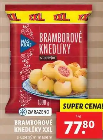 Lidl Bramborové knedlíky xxl, 1 kg nabídka
