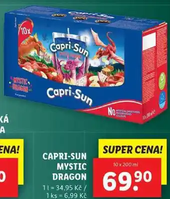 Lidl Capri-sun mystic dragon, 10x 200 ml nabídka