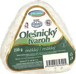 Lidl Olešnický tvaroh 230g, vybrané druhy nabídka