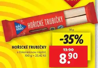 Lidl Hořické trubičky, 38 g nabídka