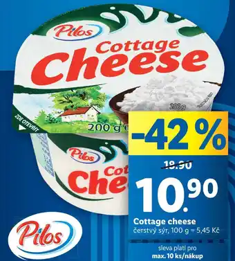 Lidl Cottage cheese, 200 g nabídka