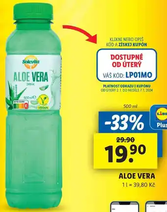 Lidl Aloe vera, 500 ml nabídka