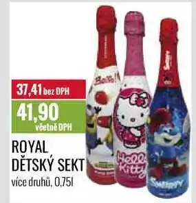 Ratio Royal dětský sekt 0,75l nabídka