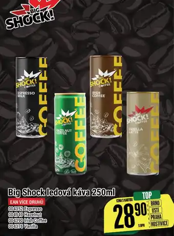 Tamda Foods Big Shock ledová káva 250ml nabídka