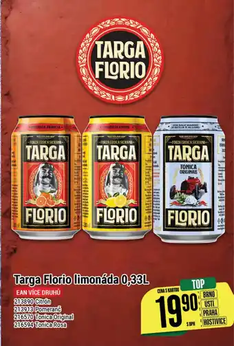 Tamda Foods Targa Florio limonáda 0,33L nabídka