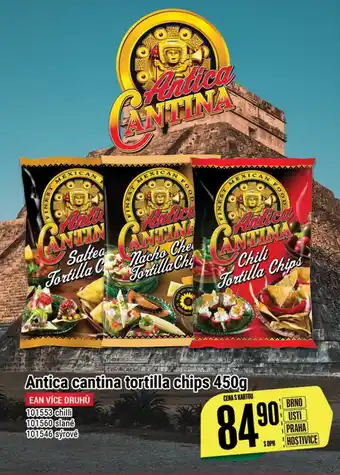 Antica cantina tortilla chips 450g