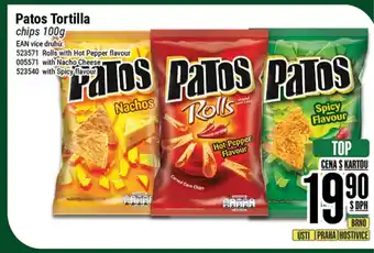 Tamda Foods Patos Tortilla chips 100g nabídka