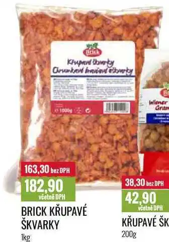 Ratio Brick křupavé škvarky 1kg nabídka