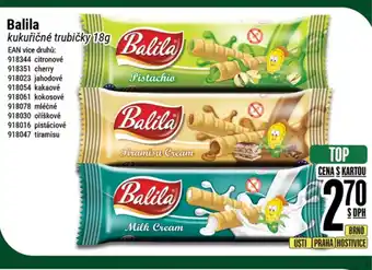 Tamda Foods Balila kukuřičné trubičky 18g nabídka