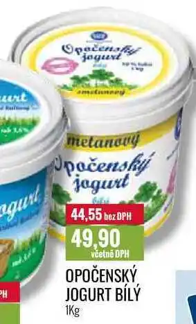Ratio Opočenský jogurt bílý 1kg nabídka