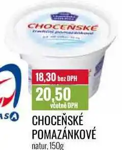 Ratio Choceňské pomazánkové natur, 150g nabídka