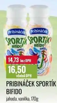 Ratio Pribináček sportík bifido 170g nabídka