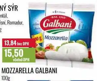 Ratio Mozzarella galbani 100g nabídka