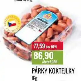 Ratio Párky koktejlky 1kg nabídka