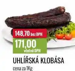 Ratio Uhlířská klobása cena za 1kg nabídka