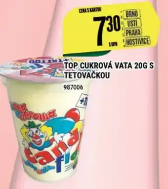 Tamda Foods TOP CUKROVÁ VATA 20G S TETOVAČKOU nabídka