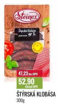 Ratio Štýrská klobása 300g nabídka