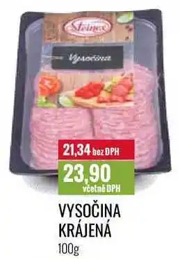 Ratio Vysočina krájená 100g nabídka