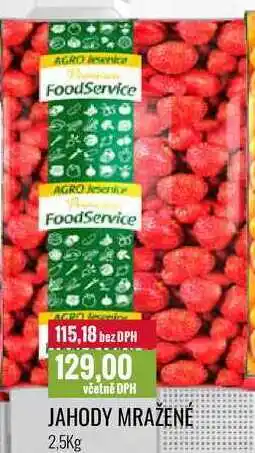 Ratio Jahody mražené 2,5kg nabídka