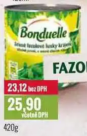 Ratio Bonduelle fazolové lusky 420g nabídka