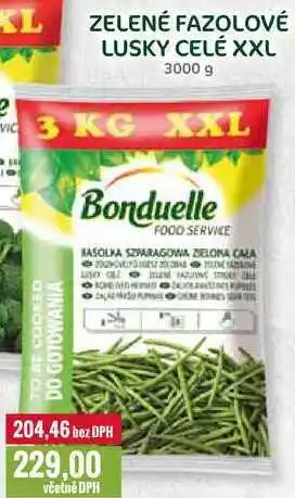 Ratio Zelené fazolové lusky celé xxl 3000 g nabídka