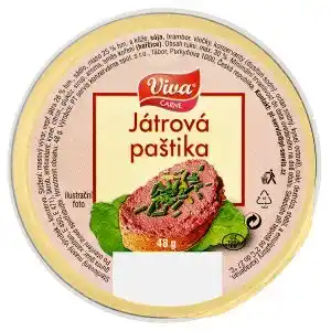 Ratio Viva carne játrová paštika 48g nabídka