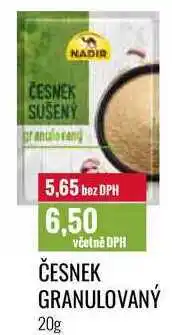 Ratio Česnek granulovaný 20g nabídka